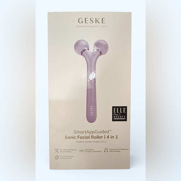 Geske Other - NWT Sonic Facial Roller 4-in-1/Smartphone Controlled